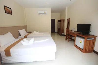 Twin kamer met zwembadtoegang — Phangan Island View - SHA Extra Plus
